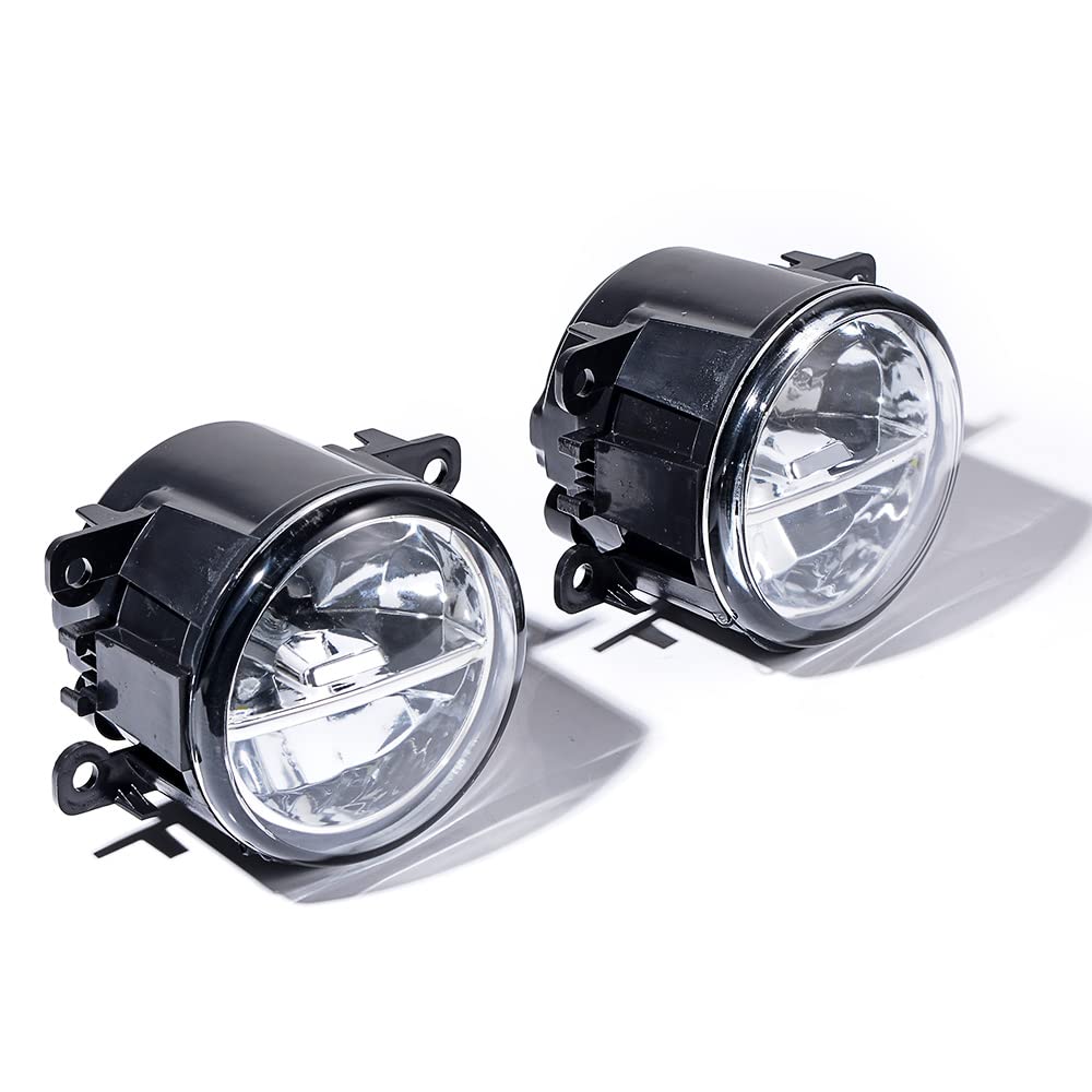 Amazon.com: 2X 6000K White XML2 LED Front Fog Light Foglamp